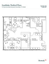 731 E Southlake Blvd, Southlake, TX à louer Plan d’étage- Image 2 de 2