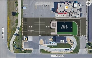 Plus de détails pour 45th, Fargo, ND - Commerce de détail à louer