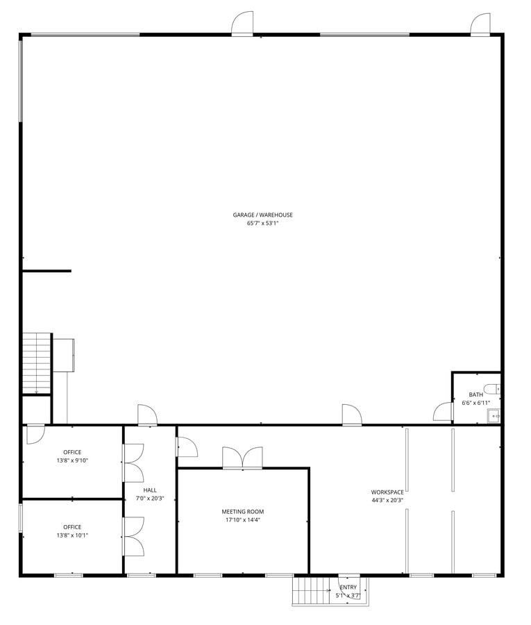 376 Dry Bridge Rd, North Kingstown, RI 02852 - Unité H1 & H2 - - Plan d’étage - Image 1 of 18