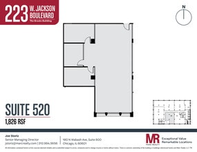 223 W Jackson Blvd, Chicago, IL for lease Floor Plan- Image 1 of 1