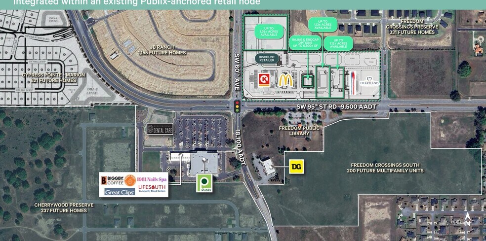 6119 SW 93rd Loop, Ocala, FL for lease - Aerial - Image 2 of 2
