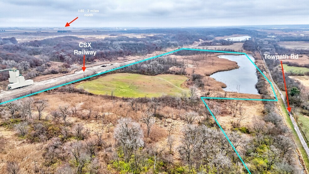 0 Towpath rd, North Utica, IL à vendre - Aérien - Image 2 de 8
