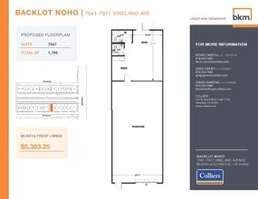 7059-7077 1/2 Vineland Ave, North Hollywood, CA for lease Interior Photo- Image 1 of 1