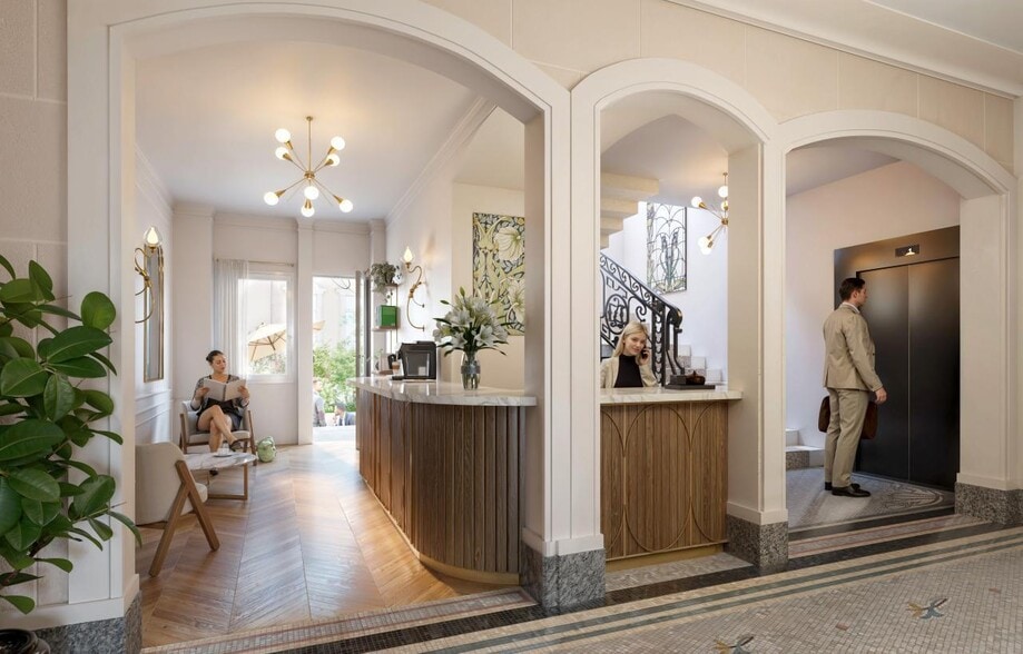 105 Rue Jouffroy D'Abbans, Paris à louer - Hall d’entrée - Image 3 de 12