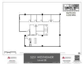 5251 Westheimer Rd, Houston, TX for lease Floor Plan- Image 2 of 10