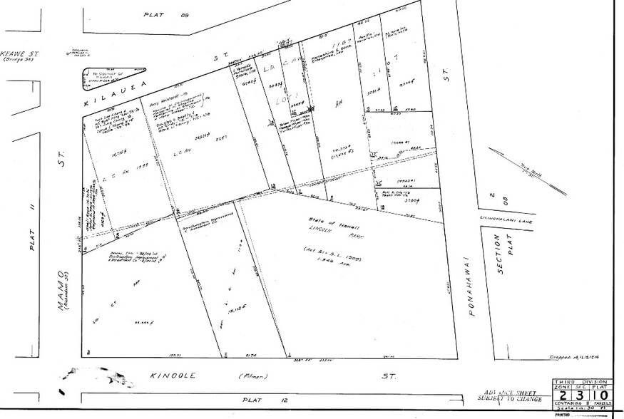 194 Kilauea Ave, Hilo, HI for lease - Plat Map - Image 3 of 3