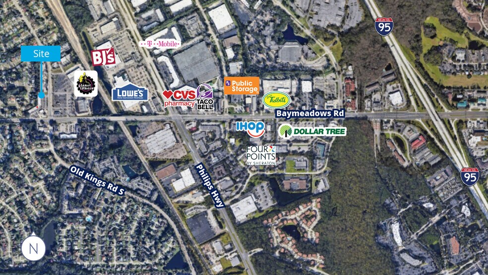 661 Beville Rd, Daytona Beach, FL à vendre - Aérien - Image 2 de 3