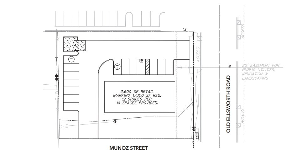 Ocotillo & Ellsworth, Queen Creek, AZ for sale - Site Plan - Image 2 of 3