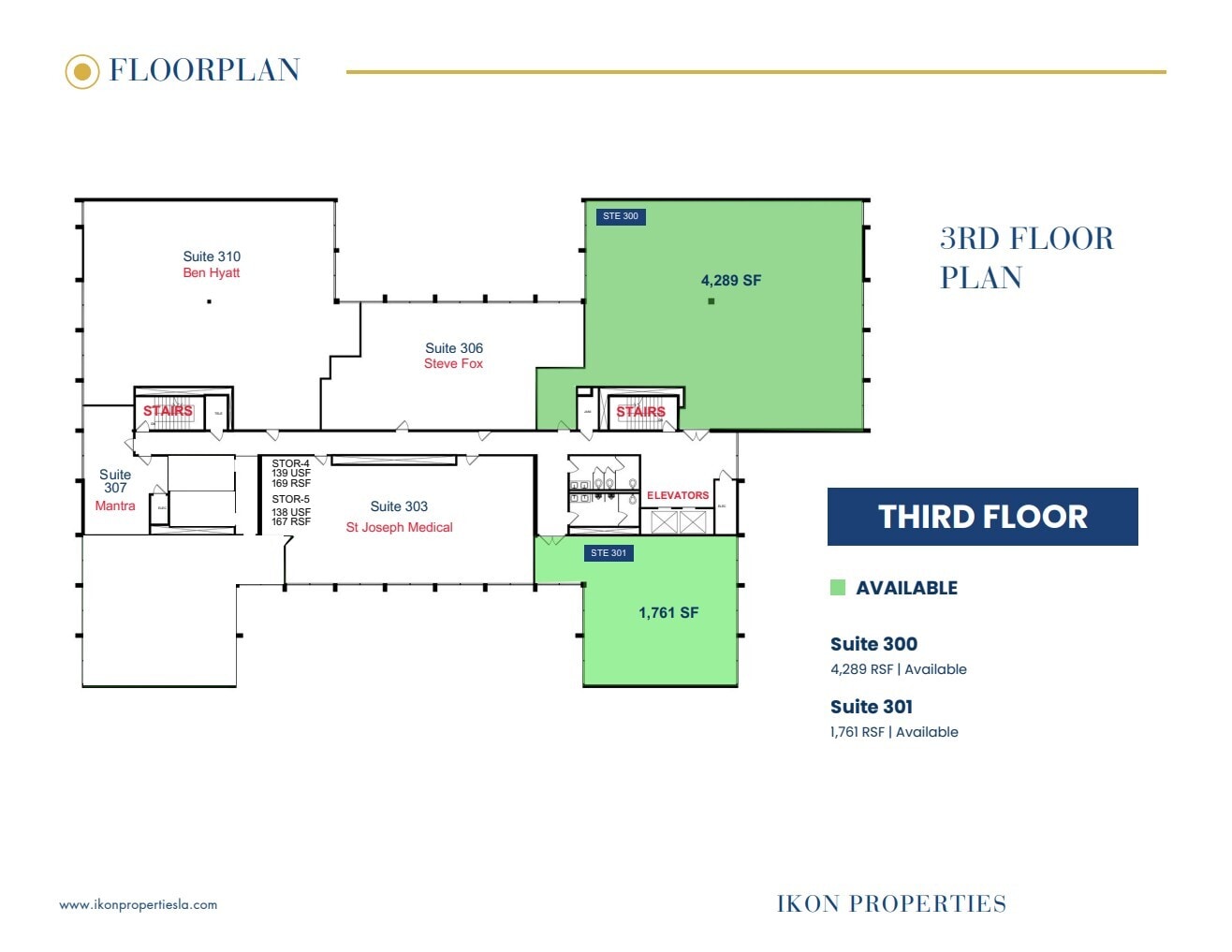 17835 Ventura Blvd, Encino, CA à louer Plan d’étage- Image 1 de 1