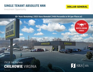 Plus de détails pour 258 W Lee Hwy, Chilhowie, VA - Commerce de détail à vendre