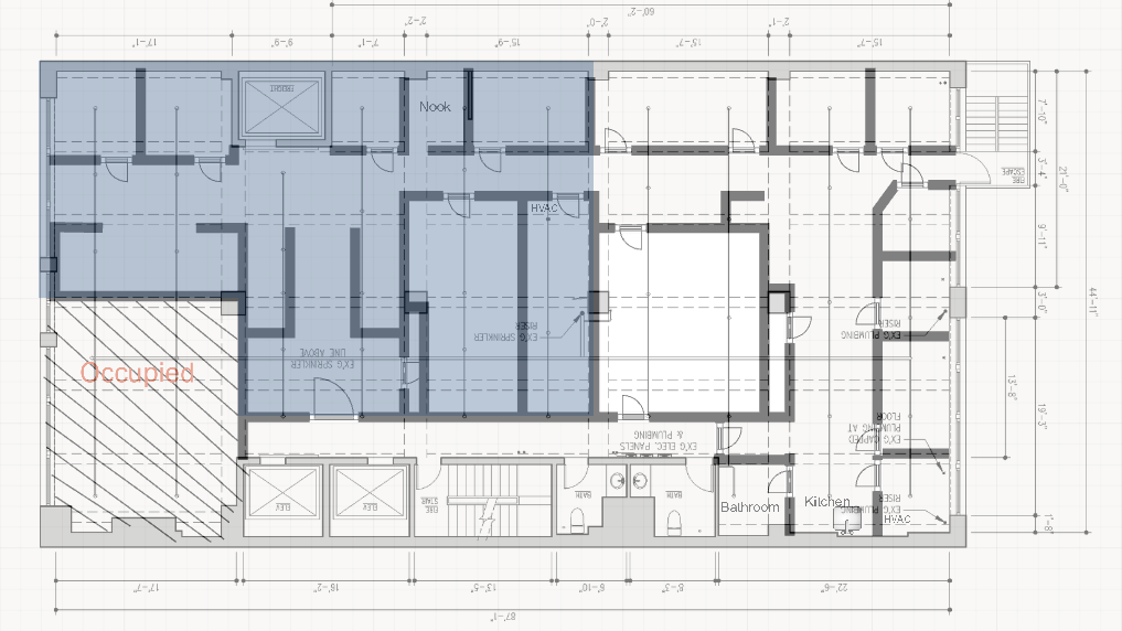 143 W 29th St, New York, NY à louer Plan d  tage- Image 1 de 1