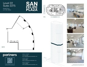 5847 San Felipe St, Houston, TX for lease Floor Plan- Image 2 of 2