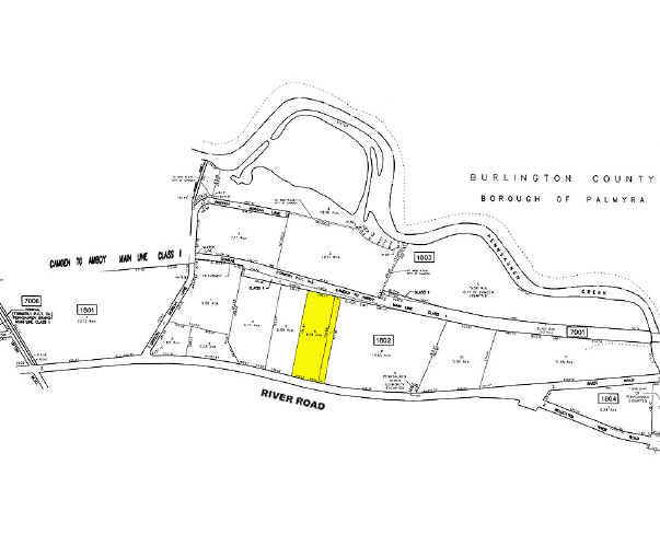 9191 River Rd, Pennsauken, NJ for sale - Plat Map - Image 2 of 3