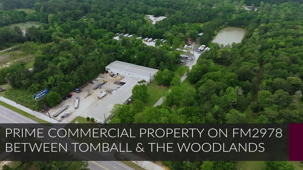28323 FM 2978 Rd, Magnolia, TX à vendre - Vidéo sur l’inscription commerciale - Image 2 de 18