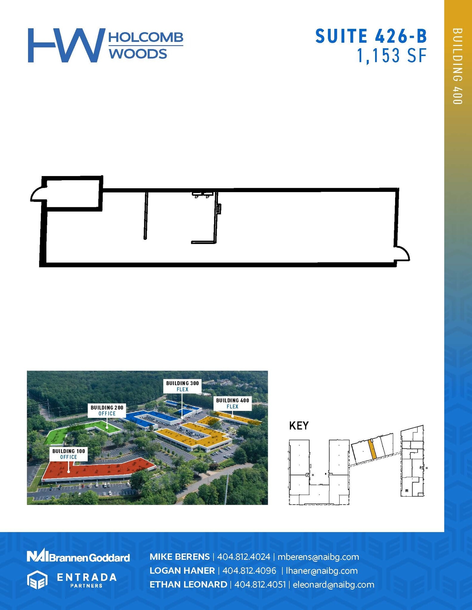 1000 Holcomb Woods Pky, Roswell, GA à louer Plan d’étage- Image 1 de 1