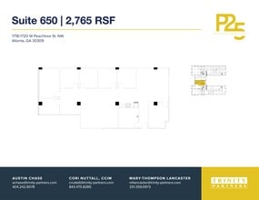 1718-1720 NW Peachtree St, Atlanta, GA à louer Plan de site- Image 1 de 1