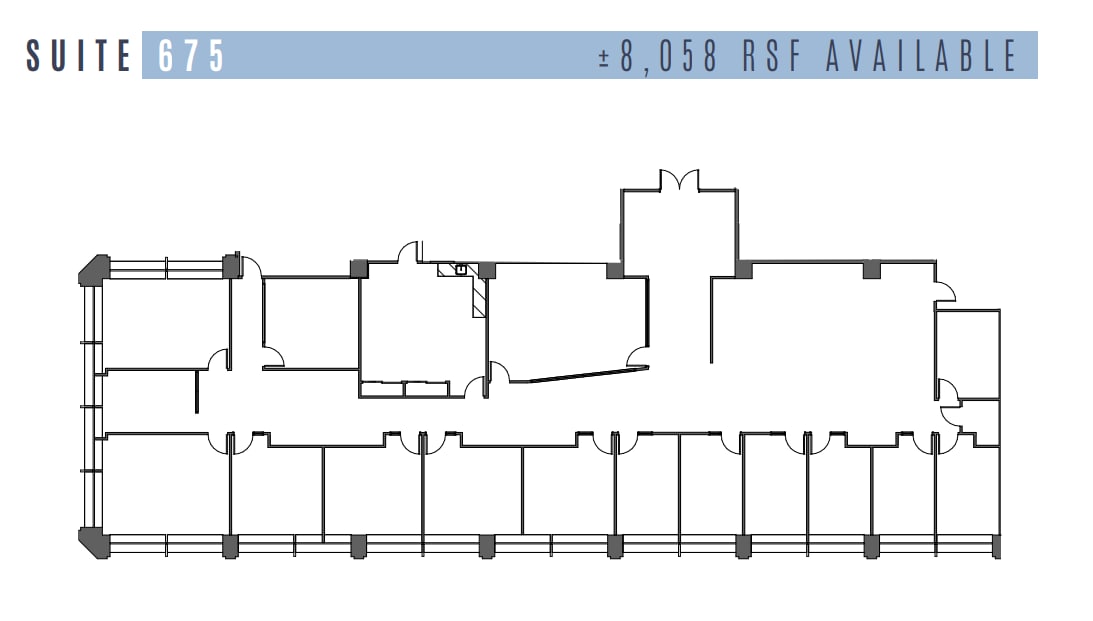 1 Kaiser Plz, Oakland, CA à louer Plan d’étage- Image 1 de 1