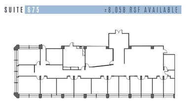 1 Kaiser Plz, Oakland, CA à louer Plan d’étage- Image 1 de 1