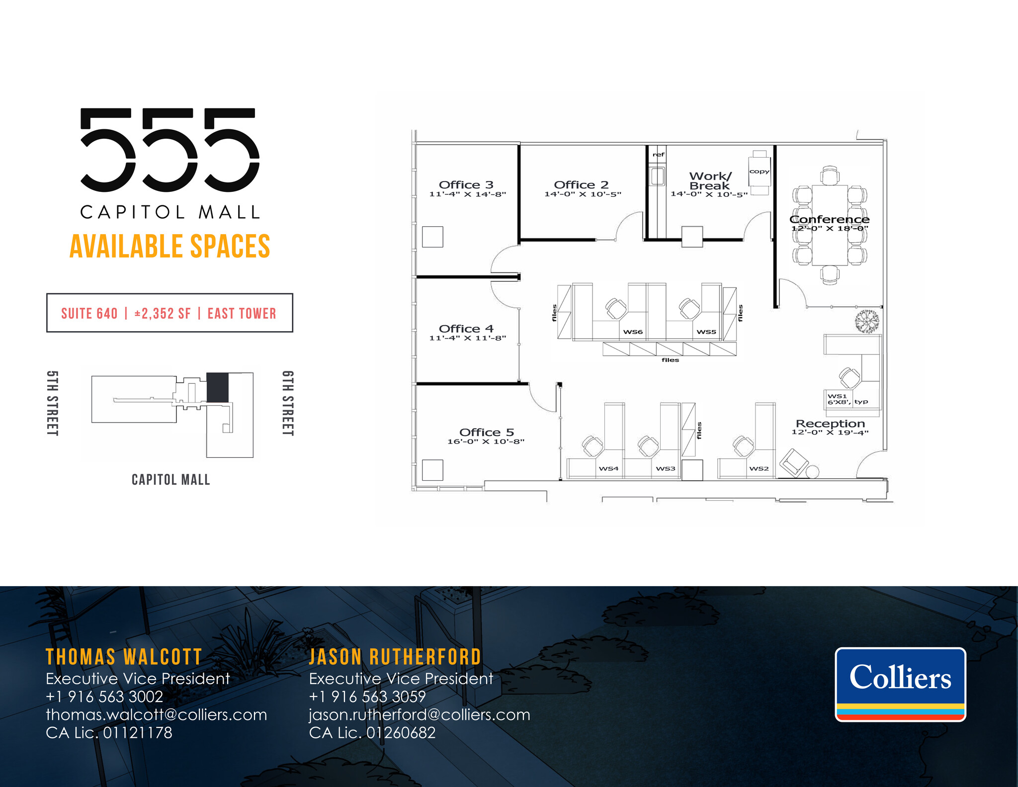 555 Capitol Mall, Sacramento, CA for lease Site Plan- Image 1 of 1