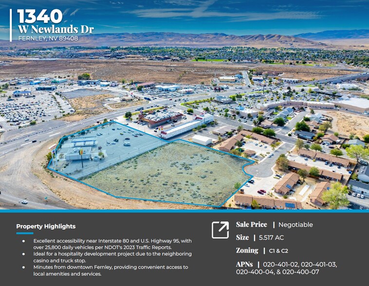 1340 Newlands Dr W, Fernley, NV à vendre - Photo du bâtiment - Image 2 de 5