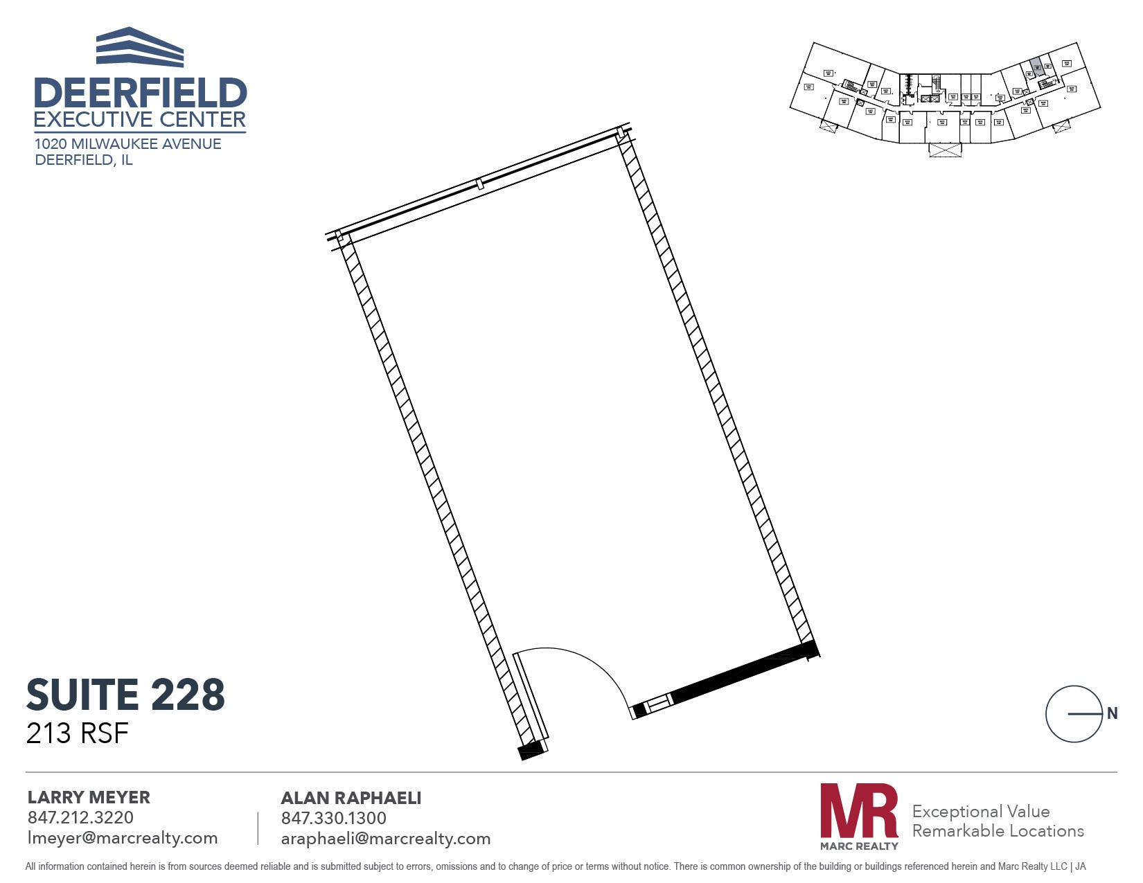 1020 Milwaukee Ave, Deerfield, IL for lease Floor Plan- Image 1 of 1
