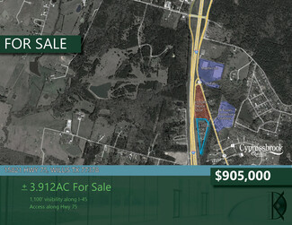 More details for 15821 Tx-75, Willis, TX - Land for Sale