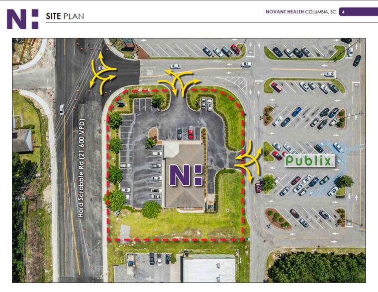 4621 Hard Scrabble Rd, Columbia, SC à vendre - Photo du bâtiment - Image 1 de 1