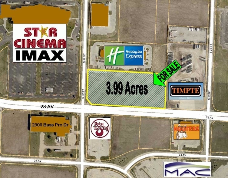 S 32nd & 23rd Ave, Council Bluffs, IA for sale - Building Photo - Image 2 of 4