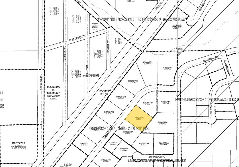 1254 S Sherman Dr, Longmont, CO à louer - Plan cadastral - Image 3 de 4