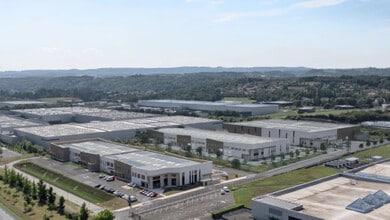 Villefontaine, ISE - Aerial  map view