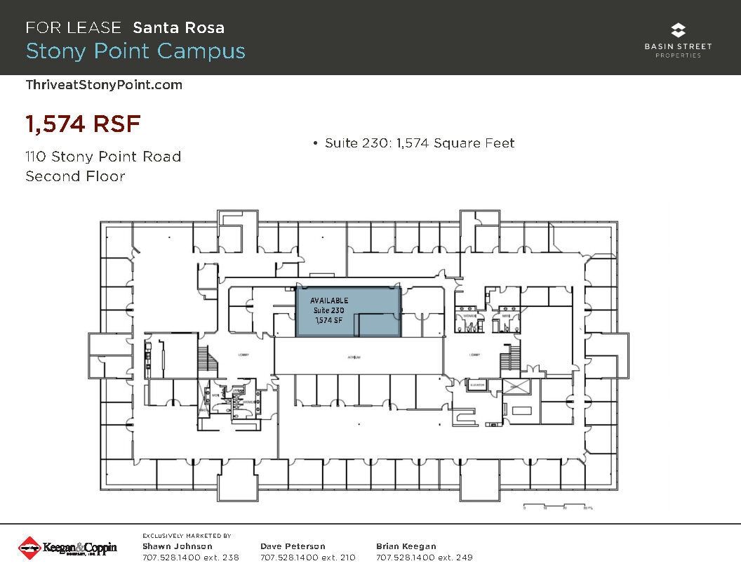 100 Stony Point Rd, Santa Rosa, CA for lease Floor Plan- Image 1 of 1