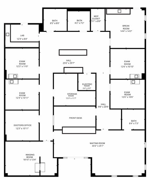12100 Huffmeister Rd, Cypress, TX for lease - Floor Plan - Image 2 of 2