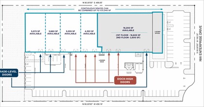 740 NW Enterprise Dr, Port Saint Lucie, FL for lease Floor Plan- Image 1 of 1