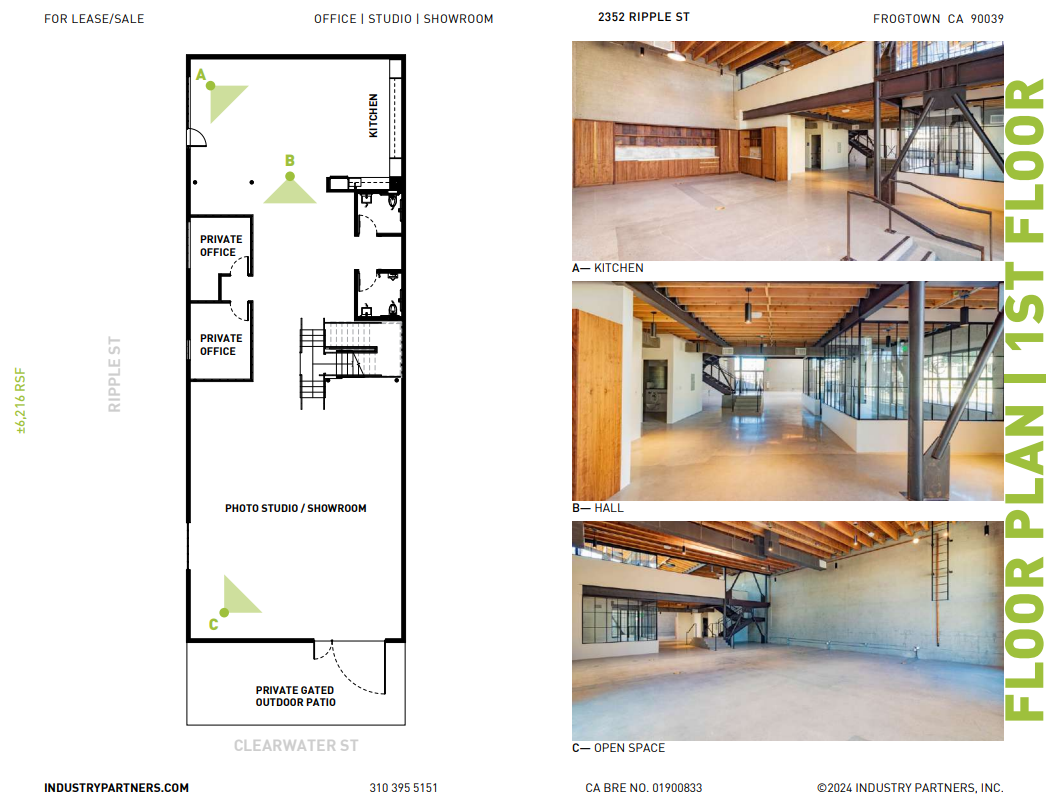 2352 Ripple St, Los Angeles, CA for sale Floor Plan- Image 1 of 2