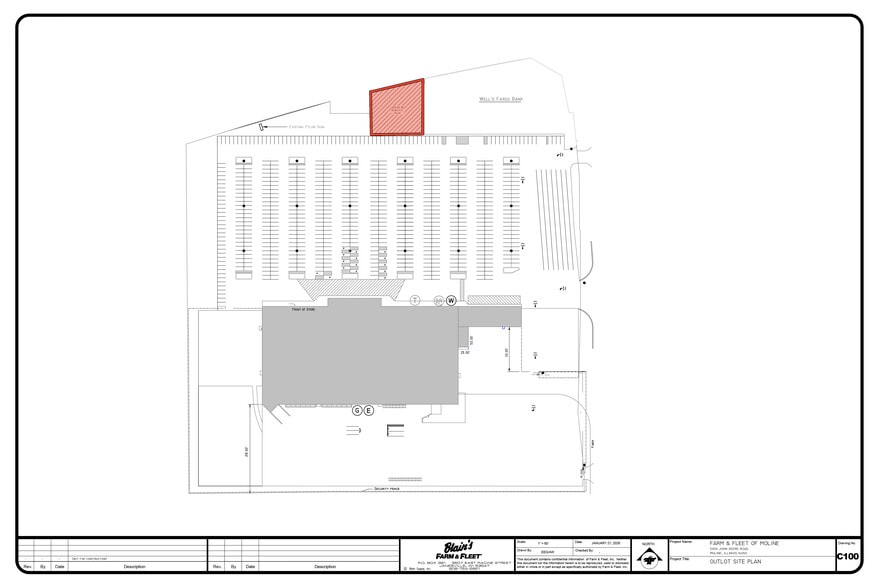 5800 41st Ave, Moline, IL à vendre - Plan cadastral - Image 2 de 2