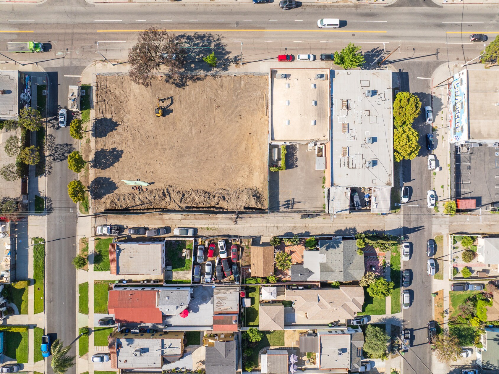 4410-4422 W Jefferson Blvd, Los Angeles, CA for sale Aerial- Image 1 of 5