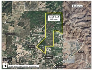 Plus de détails pour Camp 8 Road, Paso Robles, CA - Terrain à vendre