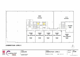 3513 Brighton Blvd, Denver, CO à louer Plan d’étage- Image 1 de 2