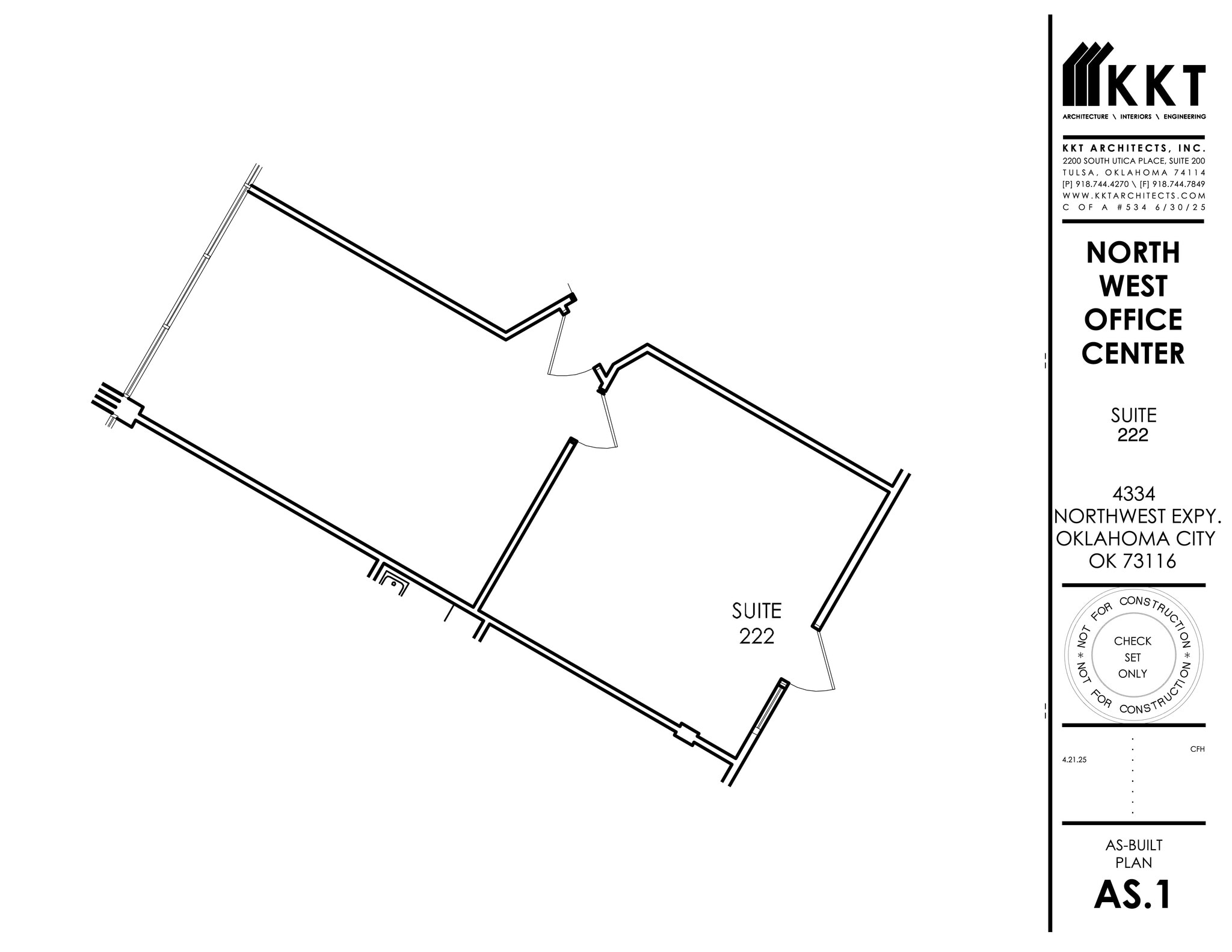 4334 NW Expressway, Oklahoma City, OK for lease Site Plan- Image 1 of 1