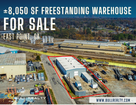 Freestanding Warehouse in East Point - Services immobiliers commerciaux