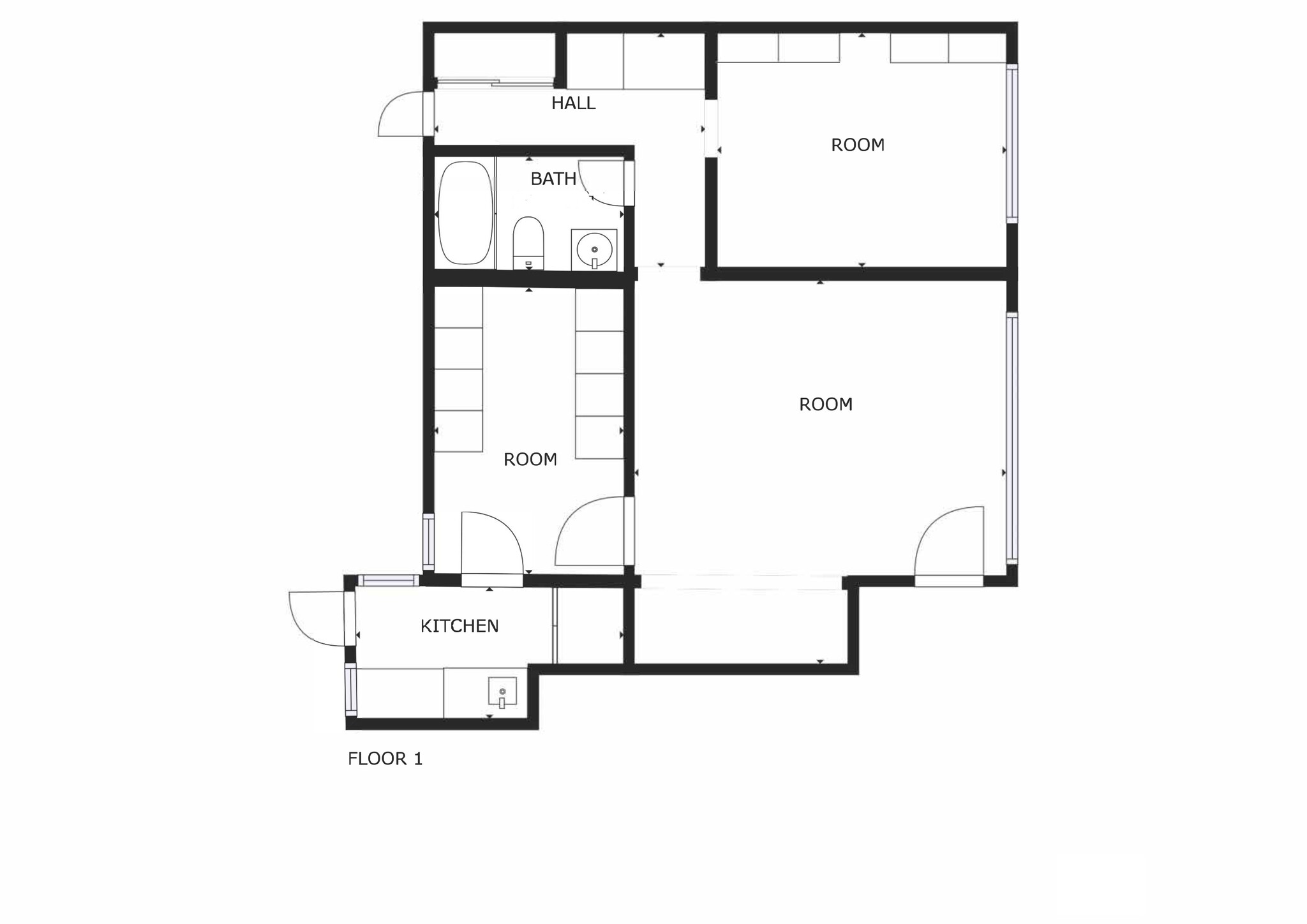 1800-1808 Thayer Ave, Los Angeles, CA à louer Plan de site- Image 1 de 1