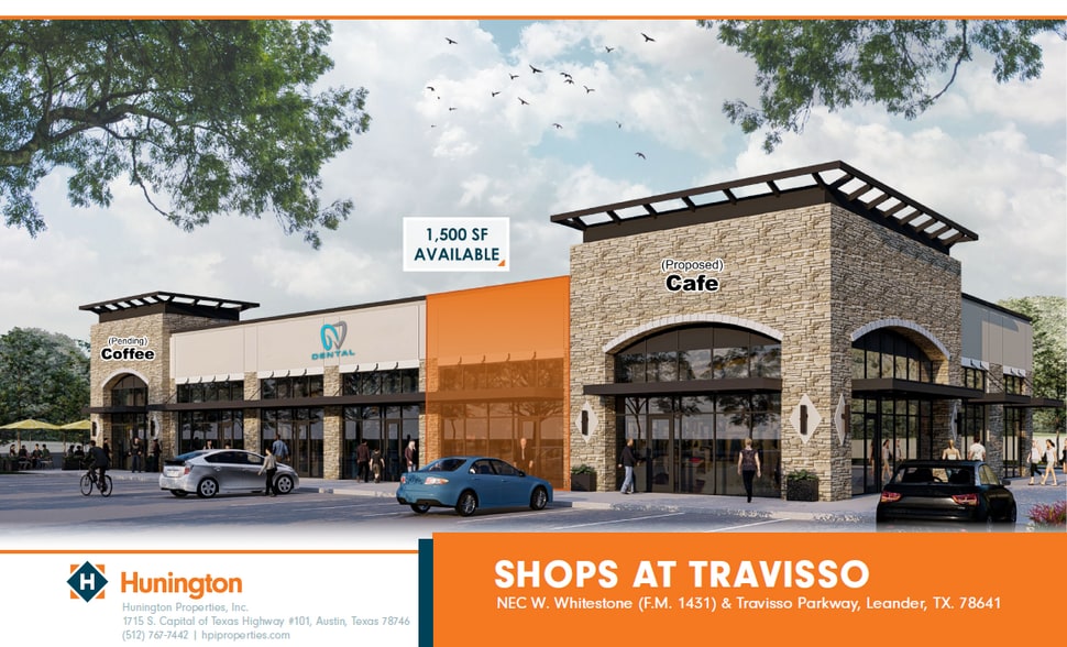 NEC W. Whitestone (F.M. 1431) & Travisso Parkway, Leander, TX for lease - Building Photo - Image 1 of 1