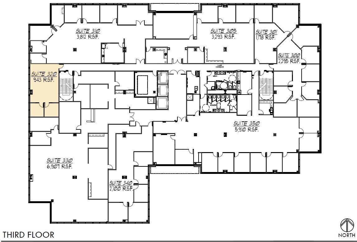 3990 Concours, Ontario, CA à louer Plan d’étage- Image 1 de 6
