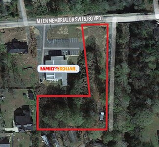 Plus de détails pour 355 Allen Memorial Dr SW, Milledgeville, GA - Terrain à vendre