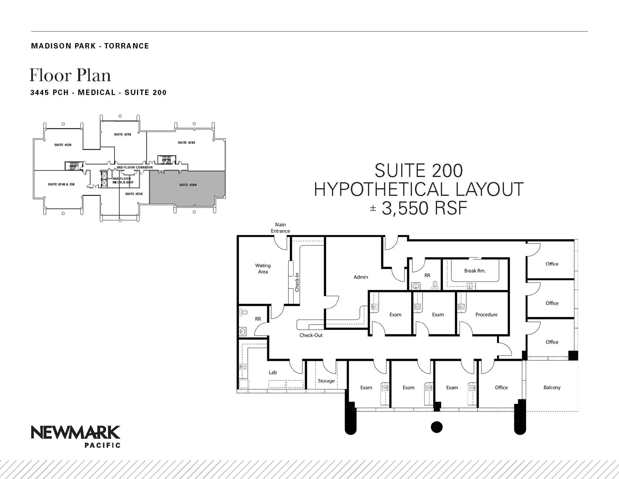3525 E Pacific Coast Hwy, Torrance, CA for lease Floor Plan- Image 1 of 1