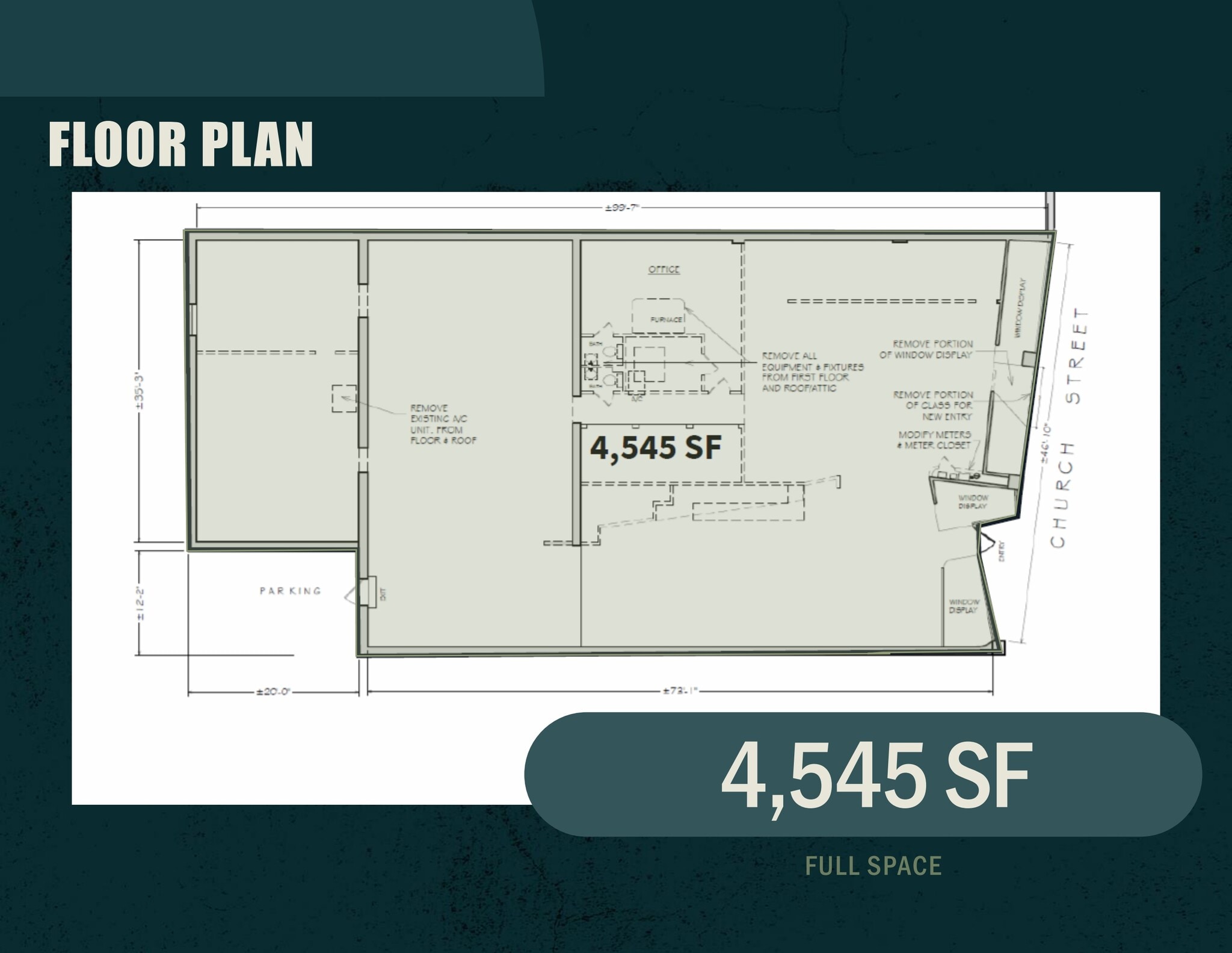 34 Church St, Montclair, NJ for lease Floor Plan- Image 1 of 1