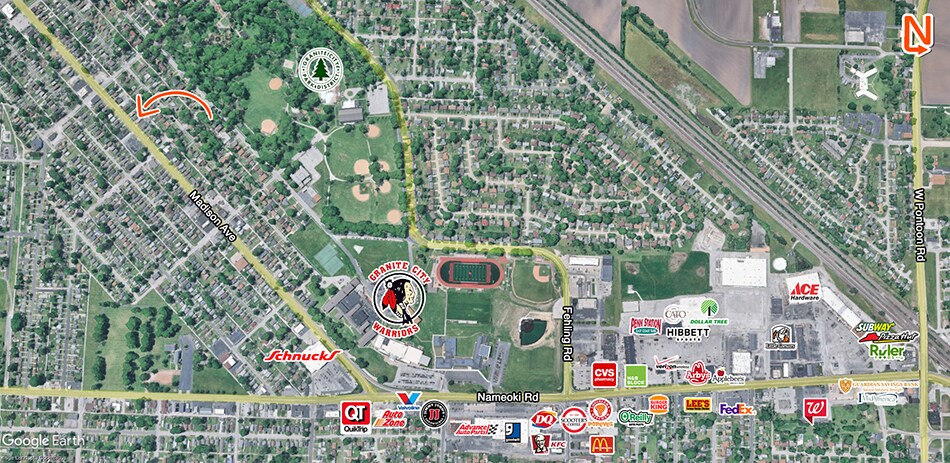 2721 Madison Ave, Granite City, IL à vendre - Photo du bâtiment - Image 2 de 10