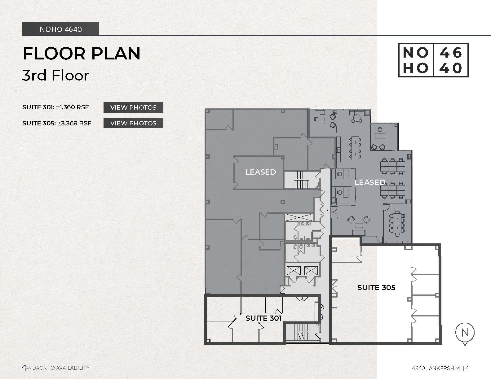 4640 Lankershim Blvd, North Hollywood, CA à louer Plan d’étage- Image 1 de 1
