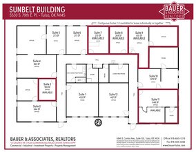 5530 S 79th Pl, Tulsa, OK for lease Site Plan- Image 2 of 2