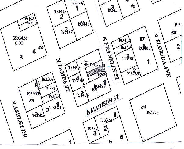 510 N Franklin St, Tampa, FL à vendre - Plan cadastral - Image 2 de 52